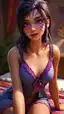 league of legends karma porn - Wild Nights Without Restraints - AI generated portrait image in 1080x1920 resolution by @anon