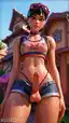 fortnite_rule_34 - A Promise That Broke the Quiet - AI generated portrait image in 1080x1920 resolution by Anonymous Creator