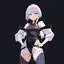 cyberpunk hentai gif - Heat That Speaks in Whispers - AI generated square image in 1080x1080 resolution by @anon