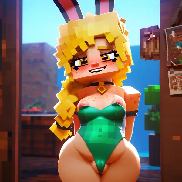 minecraft jennys odd adventure porn - The Afterglow That Made Silence Feel Loud - AI generated square image in 1080x1080 resolution by @anon