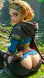 link x zelda porn - The Rush That Left No Easy Exit - AI generated portrait image in 1080x1920 resolution by @anon