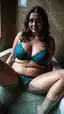 bbw porn model - Lust That Arrived Like a Storm - AI generated portrait image in 1080x1920 resolution by Anonymous Creator