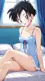 dragon ball mai hentai - A Drift That Became the Answer - AI generated portrait image in 1080x1920 resolution by @anon