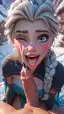 blonde cartoon porn - One More Hour of Tension - AI generated portrait image in 1080x1920 resolution by Anonymous Creator
