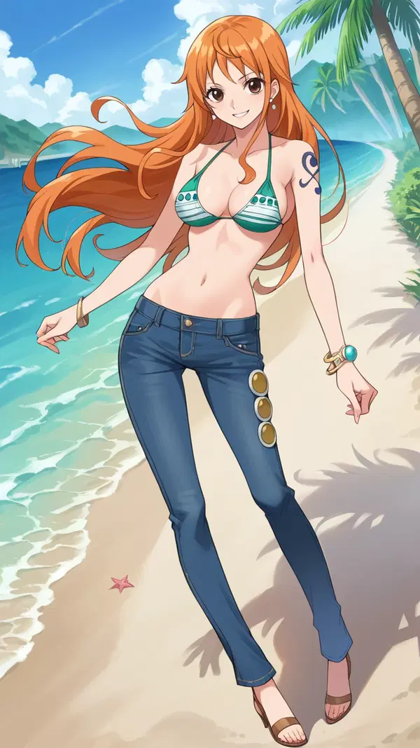one piece imu hentai - The Shiver That Felt Like a Warning - AI generated portrait image in 1080x1920 resolution by @anon