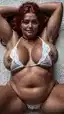 curvy blonde naked - A Silence That Opened in Shadow - AI generated portrait image in 1080x1920 resolution by @anon