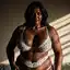 ebony milf videos - A Velvet Too Deep to Name - AI generated square image in 1080x1080 resolution by @anon