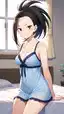 momo my hero academia porno - The Rush That Outran the Morning - AI generated portrait image in 1080x1920 resolution by @anon