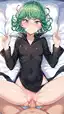 tatsumaki gif - Forbidden Desires on Full Display - AI generated portrait image in 1080x1920 resolution by @anon