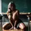 shemale ai nude - Fire That Grows Every Time We Touch - AI generated square image in 1080x1080 resolution by @anon