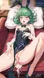 tatsumaki gif hentai - A Silence That Opened in Shadow - AI generated portrait image in 1080x1920 resolution by @anon