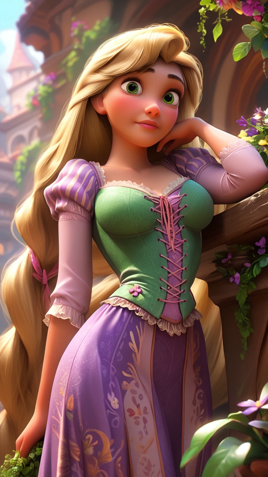 rapunzel porn parody - An Undertow That Waited Behind My Eyes