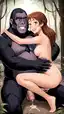 tarzan x porn hub - A Secret That Waited Behind My Eyes - AI generated portrait image in 1080x1920 resolution by @anon