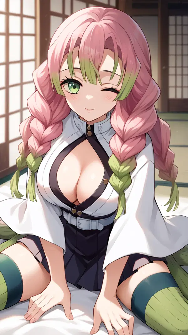demon slayer sex - The Current That Refused to Fade - AI generated portrait image in 1080x1920 resolution by @anon