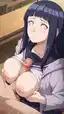 hinata sex - The Pull That Stayed Where It Should Not - AI generated portrait image in 1080x1920 resolution by @anon