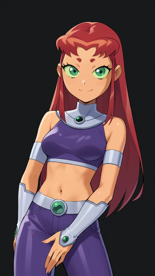 starfire raven rule 34 - A Current That Wrote Itself in Smoke - AI generated portrait image in 1080x1920 resolution by Anonymous Creator
