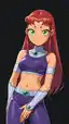 starfire raven rule 34 - A Current That Wrote Itself in Smoke - AI generated portrait image in 1080x1920 resolution by @anon