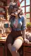 furry fortnite porn - A Midnight That Waited in the Dark - AI generated portrait image in 1080x1920 resolution by @anon