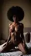 lightskin ebony blowjob - This Restlessness With No Easy Exit - AI generated portrait image in 1080x1920 resolution by Anonymous Creator