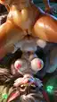 furry ai animation - A Wildness That Followed Me Home - AI generated portrait image in 1080x1920 resolution by @anon
