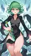 tatsumaki ass gif - A Tension That Left a Mark - AI generated portrait image in 1080x1920 resolution by @anon