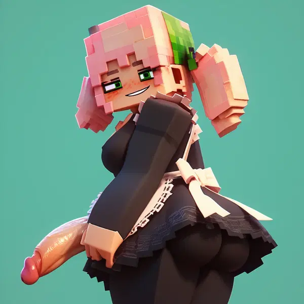 minecraft girl r34 - The Want That Keeps Coming Back - AI generated square image in 1080x1080 resolution by @anon