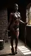 ebony women twerking naked - Burning for More Every Single Time - AI generated portrait image in 1080x1920 resolution by @anon