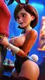 elastigirl ai - The Edge That Knew the Way Down - AI generated portrait image in 1080x1920 resolution by @anon