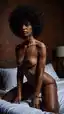 ebony midget naked - The Fall That Made the Night Lean Closer - AI generated portrait image in 1080x1920 resolution by Anonymous Creator