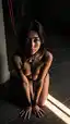asian naked photo - The Night Carried This Burn - AI generated portrait image in 1080x1920 resolution by @anon