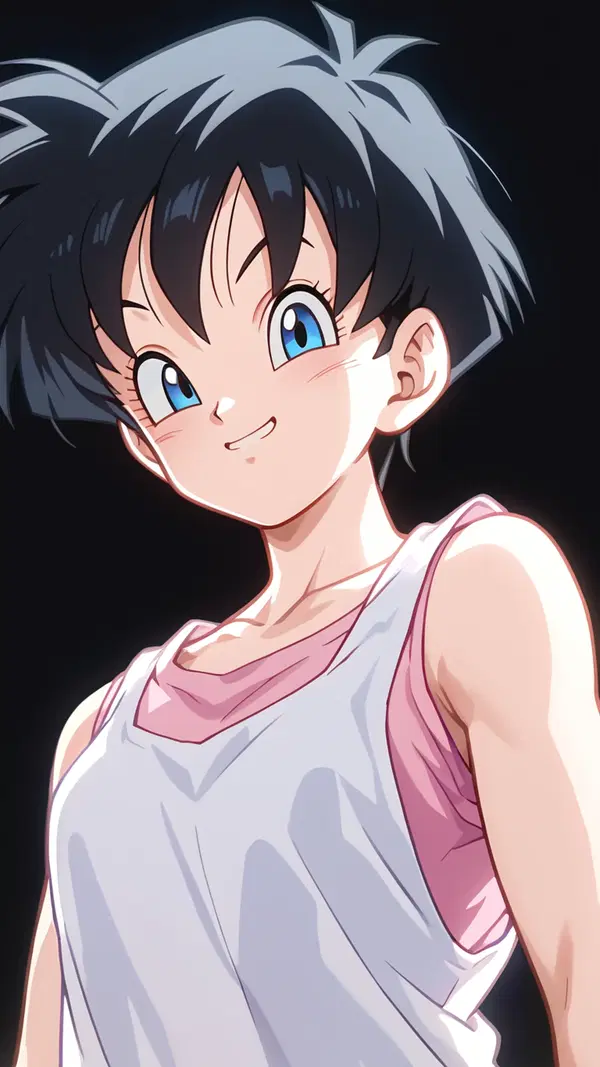 dragon ball angels hentai - This Midnight With No Easy Exit - AI generated portrait image in 1080x1920 resolution by @anon