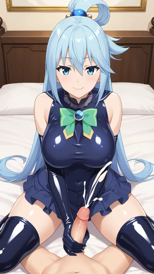 rule 34 de konosuba - An Obsession That Knew the Way Down - AI generated portrait image in 1080x1920 resolution by @anon