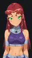 robin sex with starfire - A Need That Learned to Sound Like Fate - AI generated portrait image in 1080x1920 resolution by @anon