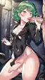 tatsumaki one punch man hentai - The Hunger That Forgot How to Leave - AI generated portrait image in 1080x1920 resolution by @anon