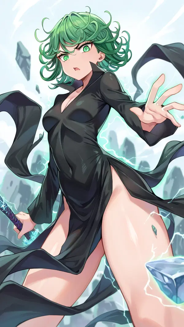 tatsumaki vr porn - A Night That Pulled the Night Apart - AI generated portrait image in 1080x1920 resolution by Anonymous Creator