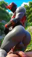 fortnite porn discord server - Heat That Binds Us Forever - AI generated portrait image in 1080x1920 resolution by @anon