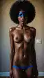 ebony booty massage - The Longing That Turned Into Weather - AI generated portrait image in 1080x1920 resolution by Anonymous Creator