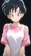 videl dragon ball - The Tremor That Left No Easy Exit - AI generated portrait image in 1080x1920 resolution by @anon