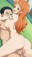 one piece nami pregnant - The Longing That Stayed Too Close - AI generated portrait image in 1080x1920 resolution by @anon