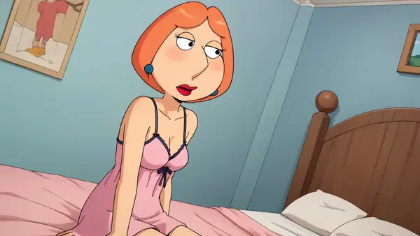 family guy porn cartoon - Desire That Consumes the Dark - AI generated square image in 1080x1080 resolution by @anon