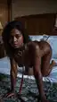cum inside me ebony - Burning for More Every Single Time - AI generated portrait image in 1080x1920 resolution by Anonymous Creator