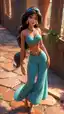 jasmine and aladdin porn parody - A Velvet That Made Hunger Look Holy - AI generated portrait image in 1080x1920 resolution by @anon