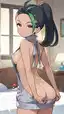 mallow nude pokemon - A Restlessness That Opened in Shadow - AI generated portrait image in 1080x1920 resolution by @anon