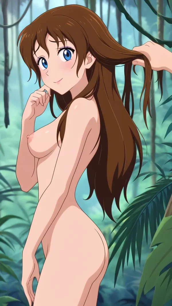 jane tarzan hentai - The Reverie That Opened in Shadow - AI generated portrait image in 1080x1920 resolution by Anonymous Creator