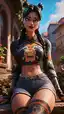 fortnite cartoon porn - A Longing That Stayed Where It Should Not - AI generated portrait image in 1080x1920 resolution by @anon