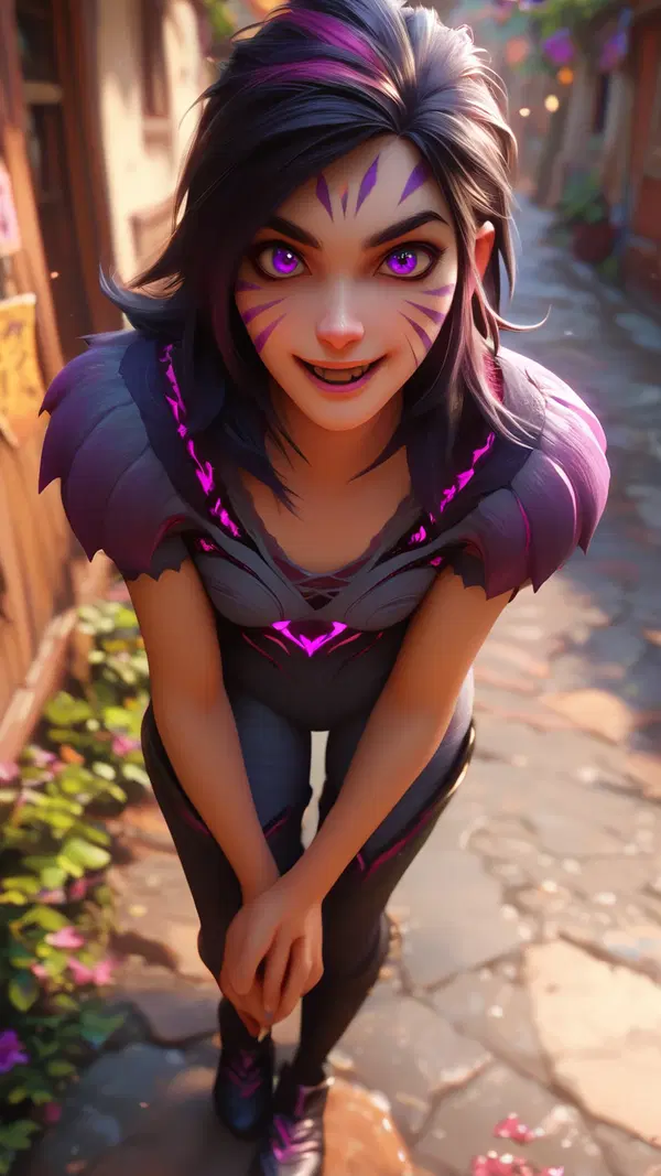 league of legends hentai ahri - An Obsession That Knew the Way Down - AI generated portrait image in 1080x1920 resolution by @anon