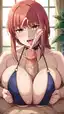 makima ai nude - A Heat That Made Hunger Look Holy - AI generated portrait image in 1080x1920 resolution by @anon