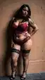 chubby asian lesbian porn - The Dangerous Side of Desire - AI generated portrait image in 1080x1920 resolution by Anonymous Creator