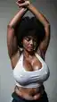 bbw porn videos - A Craving That Opened in Shadow - AI generated portrait image in 1080x1920 resolution by @anon
