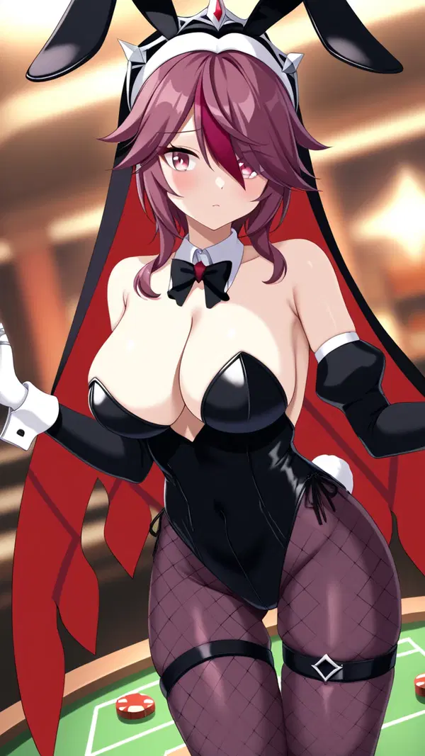 rosaria genshin impact cosplay - The Hour Fever Took Over - AI generated portrait image in 1080x1920 resolution by Anonymous Creator